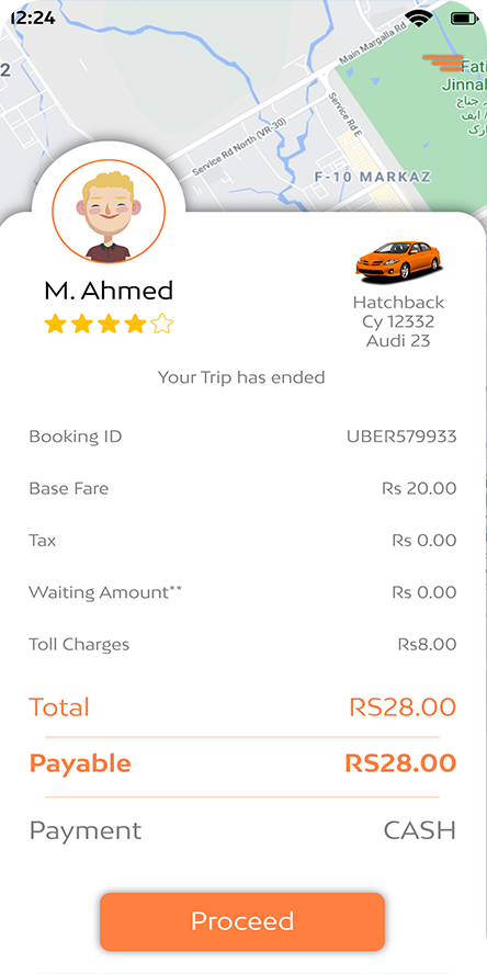 Food delivery app Number Verification